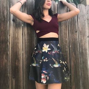 SOLD ❌ Alice and olivia Leather skirt